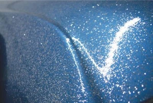 HiGloss SILVER SPARKLES CLEAR coat Powder Coating Paint, 1 Lb/0.45kg - Picture 1 of 1