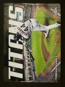 2023 Topps Chrome Titans Yordan Alvarez Houston Astros (A) - Picture 1 of 2