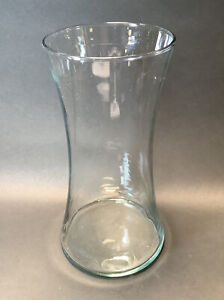 Glass Flower Vase Modern Tapered Cylinder