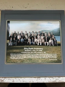 1997 Baseball HOF Induction Fifty-Eighth Anniversary Photo Baseball Legends - Picture 1 of 4