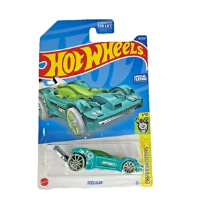 2022 Hot Wheels Car TOOLIGAN 28/250 Experimotors 3/10 Teal Green - Picture 1 of 4
