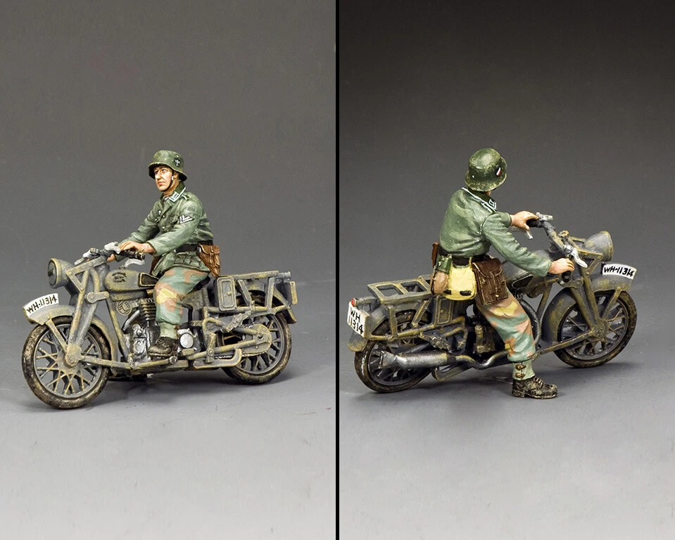 KING & COUNTRY WW2 EJÉRCITO ALEMÁN WH096 NORMANDÍA MOTO DESPACHO PILOTO Foto 1 de 1