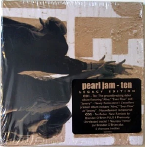 FACTORY SEALED* PEARL JAM - TEN [LEGACY EDITION] CD with CANADA Hype Sticker - Picture 1 of 2