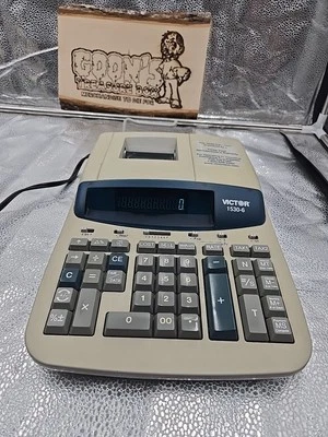 Victor 1530-6 Printer Calculator TESTED  - Image 1 of 4