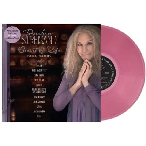 LIKE NEW  Vinyl LP ♫ Barbra Streisand Evergreens Baby Pink 2   Broken Seal Foto 1 de 1