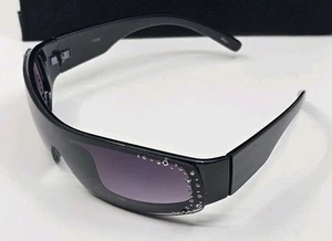 Gafas de sol envolventes BluBlocker Aviator marco negro estrás 1326 - Imagen 1 de 7