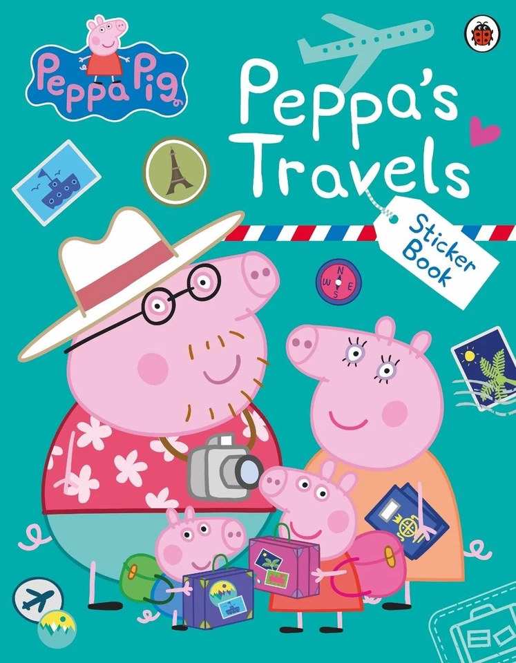 Peppa Pig: Peppa's Travels: Sticker Scenes Book by Peppa Pig (English) Paperback - Image 1 of 1