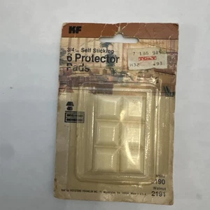 KF Almohadillas Protectoras 6 Autoadhesivas 2190 Blanco Mueble Cocina Muebles Puertas - Imagen 1 de 3