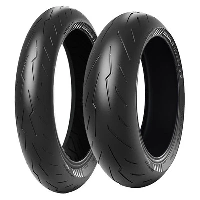 COPPIA GOMME PIRELLI 120/60-17 (55W) + 180/60-17 (75W) DIABLO ROSSO IV 4 - Immagine 1 di 4