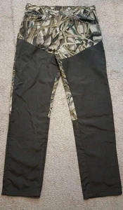 Wrangler Rugged Wear Brush Guard Adv Pants Mens Size 34x34 Wetland Camo Hunting - Picture 1 of 15