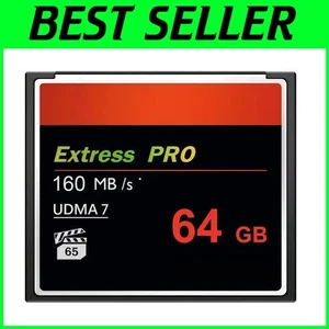 64GB CF Memory Card for Canon EOS - Picture 1 of 11