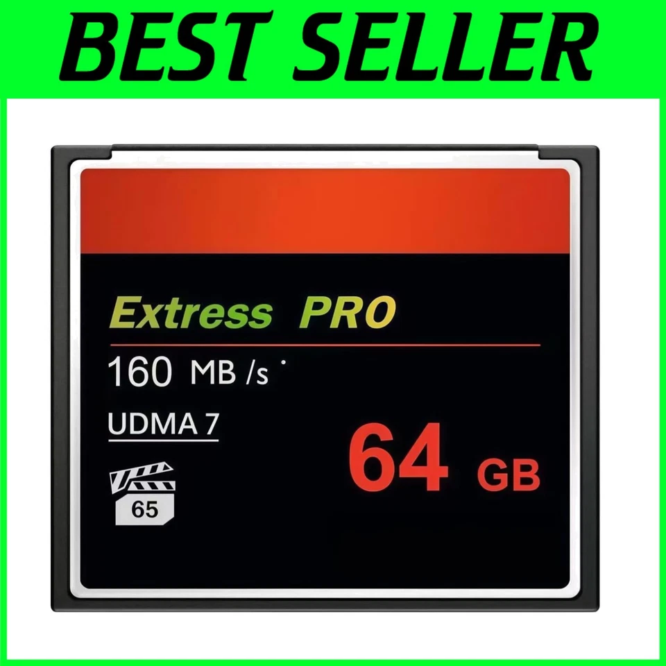 64GB CF Memory Card for Canon EOS - Image 1 of 4