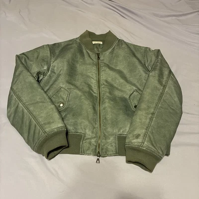 JOHN ELLIOTT BOGOTA BOMBER NICASIO LAVADO BOSQUE TALLA XS $665 Foto 1 de 4
