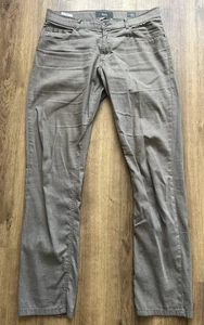 BRAX Feel Good Cooper Regular Fit Pants Men’s 34x34 Tan Cotton Trousers EUC - Picture 1 of 14