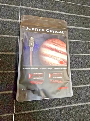 Audioquest Jupiter Optical Audio Cable 8' Ft - Image 1 of 3