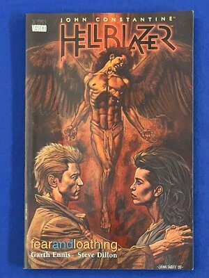 Hellblazer: Fear and Loathing TPB 1997 DC Vertigo Comics firmado por artista (en estado bastante bueno-casi nuevo) Foto 1 de 4