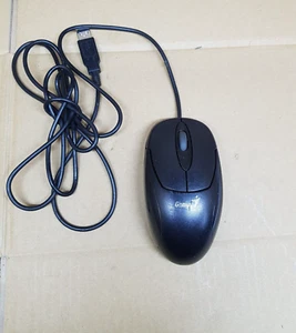 GENIUS XScroll GM-04003A Wheel USB Wired Optical Mouse - Black - Picture 1 of 4
