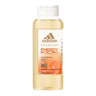 ADIDAS ENERGY KICK Orange Essential Oil Shower Gel 250ml - Image 1 of 3