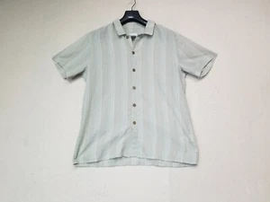 Rhythm Shirt Button Up Short Sleeve Casual Men's Size Large - Picture 1 of 8