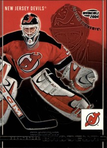 2003-04 (DEVILS) Pacific Invincible Featured Performers #18 Martin Brodeur