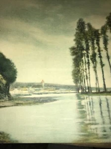 1927 - Homer Dodge Martin - Harfe der Winde - Druck - Kunst - Seine Frankreich - Bild 1 von 12