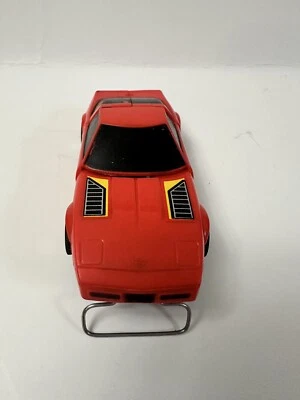 1984 TONKA / BANDAI Vintage Go Bots Puzzler Head “Tic Tac” Red Corvette Gobots. - Image 1 of 4