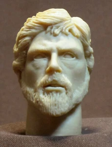 CMD120 MARK HAMIL LUKE SKYWALLKER STAR WARS HEAD SCULPT Action figures 1/6 Scale - Picture 1 of 4