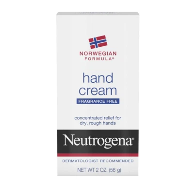 Crema de manos Neutrogena Norwegian Formula 2 oz (56 g) - Paquete de 4, rica en glicerina Foto 1 de 2