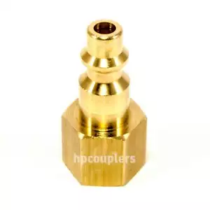Compressore Aria Pneumatico 1/4" NPT Reggiseni Femmina Attacco Rapido Attacco Accoppiatore Spina - Foto 1 di 1
