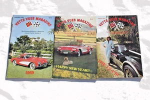 3 VETTE VUES MAGAZINES Chevy Corvette Vtg Issues - Jan, Feb, Mar - 1984 - Bild 1 von 1