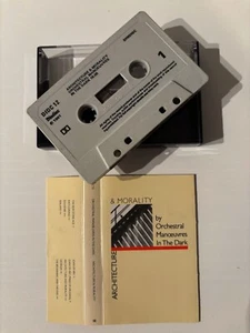 OMD - ARCHITECTURE & MORALITY (UK CASSETTE TAPE) - Picture 1 of 5