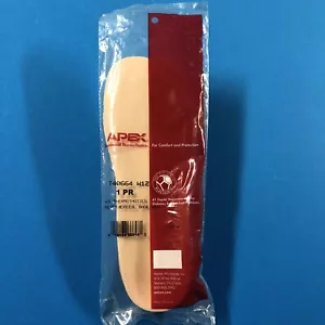 1 Pair NEW Aetrex Apex Anatomical Thermothotics SHOE INSERTS T40664 Size W12 B5 - Picture 1 of 3