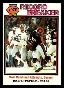 1979 Topps Walter Payton #335 VG-EX Chicago Bears - Bild 1 von 2