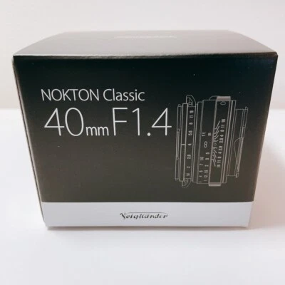 Voigtlander NOKTON classic 40mm F1.4 SC VM For Leica M - New -Fast ship - Image 1 of 4