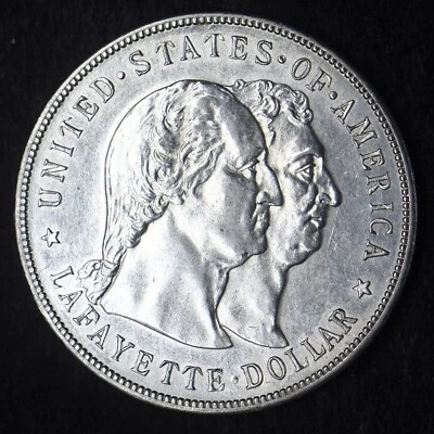 1900 "High Grade" Lafayette Silver Dollar $1 - COINGIANTS - - Image 1 of 2