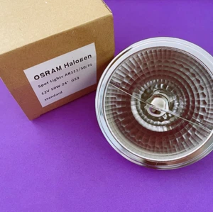 OSRAM HALOSPOT 111 12V50W 24° 41835FL Halogen Lamp Cup Aluminum Reflective Lamp - Picture 1 of 3