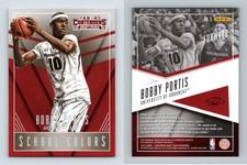 Bobby Portis #5 Contenders Draft Picks Basketball 2015 Panini School Colors Card