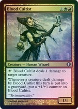 Blood Cultist - Foil New MTG Shards of Alara Magic 2B3