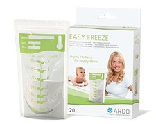 Ardo Easy Freeze Breastmilk Storage Bags,Green