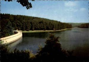 TALSPERREN Motiv-Karte Remscheider Talsperre Bergisches Land Postkarte ca. 1965 - Picture 1 of 2