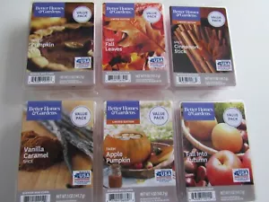 5 Oz~12 Melts Ea Value Pack Better Homes & Gardens Scented Wax Melts You Choose - Picture 1 of 11