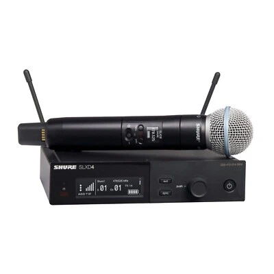 Shure SLXD24/B58-H55 Digital Wireless Handheld Microphone System - Image 1 of 2