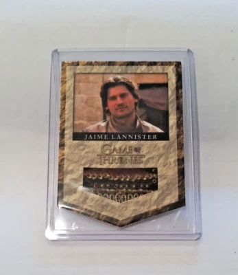 Games of Thrones 2013 Jaime Lannister Banner Material Relic Card  /325 - RL4 - Image 1 of 2