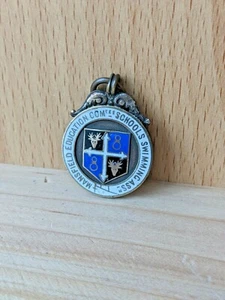 Medalla Esmaltada Mansfield Education Commettee Schools Swimming Association - Imagen 1 de 2