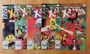 Lot of *5* UNCANNY X-MEN: #160, 161 (VF), 165, 166 (VF/VF+), 169 (VF+) - Picture 1 of 12