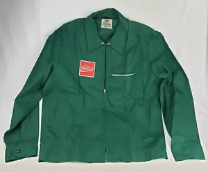 Vintage NOS Coca Cola Soda Delivery Employee Uniform Jacket Dead Stock Size LG - Bild 1 von 16