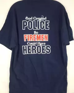 Camiseta del Departamento de Policía de Nueva York de la Policía de Nueva York-Juventud Mediana 10/12-Azul-100% Algodón - Imagen 1 de 7