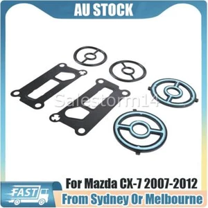 Engine Oil Cooler Filter Housing Gasket Seal Fit for Mazda CX-7 2007-2012 OZ - Picture 1 of 9