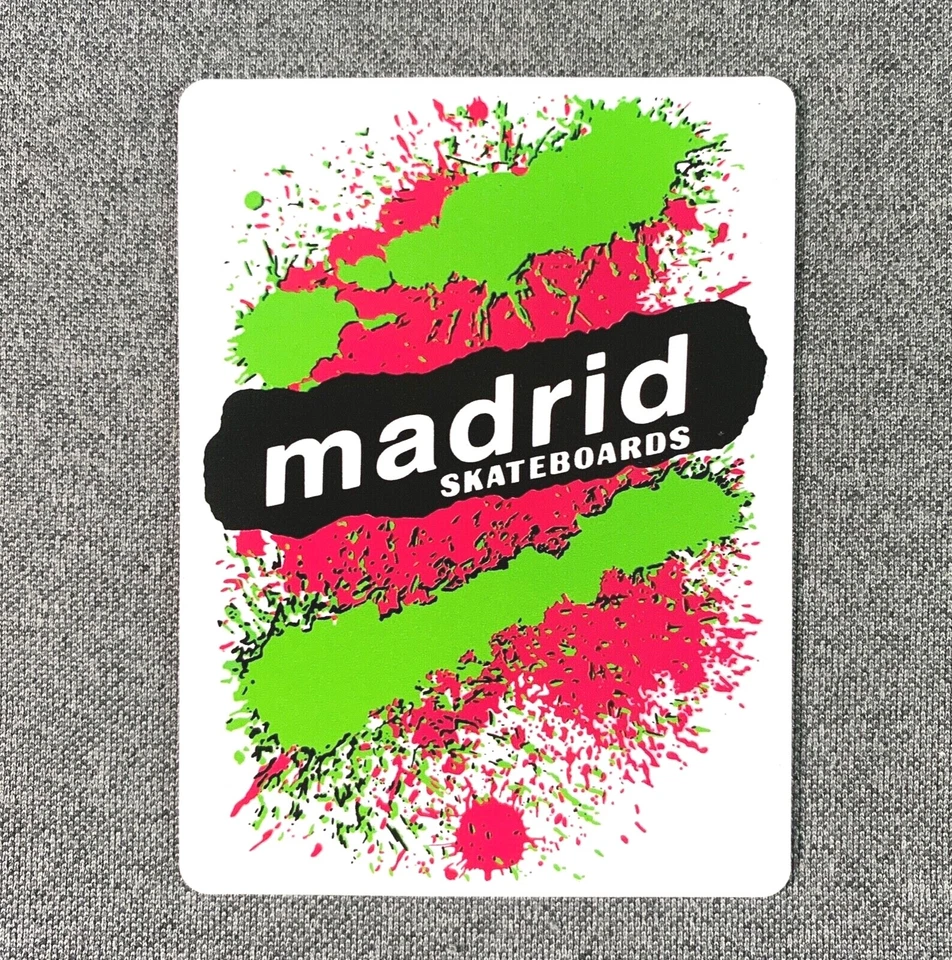 Pegatina de monopatín MADRID Explosion 4" sk8 Foto 1 de 1