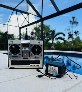 Airtronics SPECTRA PCM SP7P Radio Control Transmitter Sanwa Japan - Untested - Picture 1 of 12